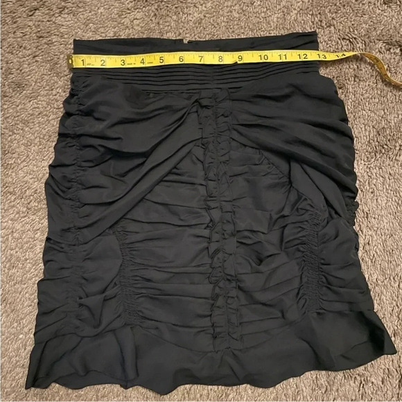 Isabel Marant black ruffle mini skirt - Picture 11 of 12